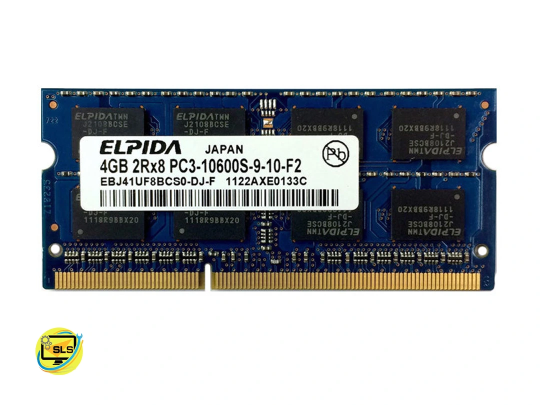 رم لپ تاپ 4 گیگ Elpida DDR3-PC3 (1333-10600) _EBJ41UF8BCS0-DJ-F 1212 کارکرده
